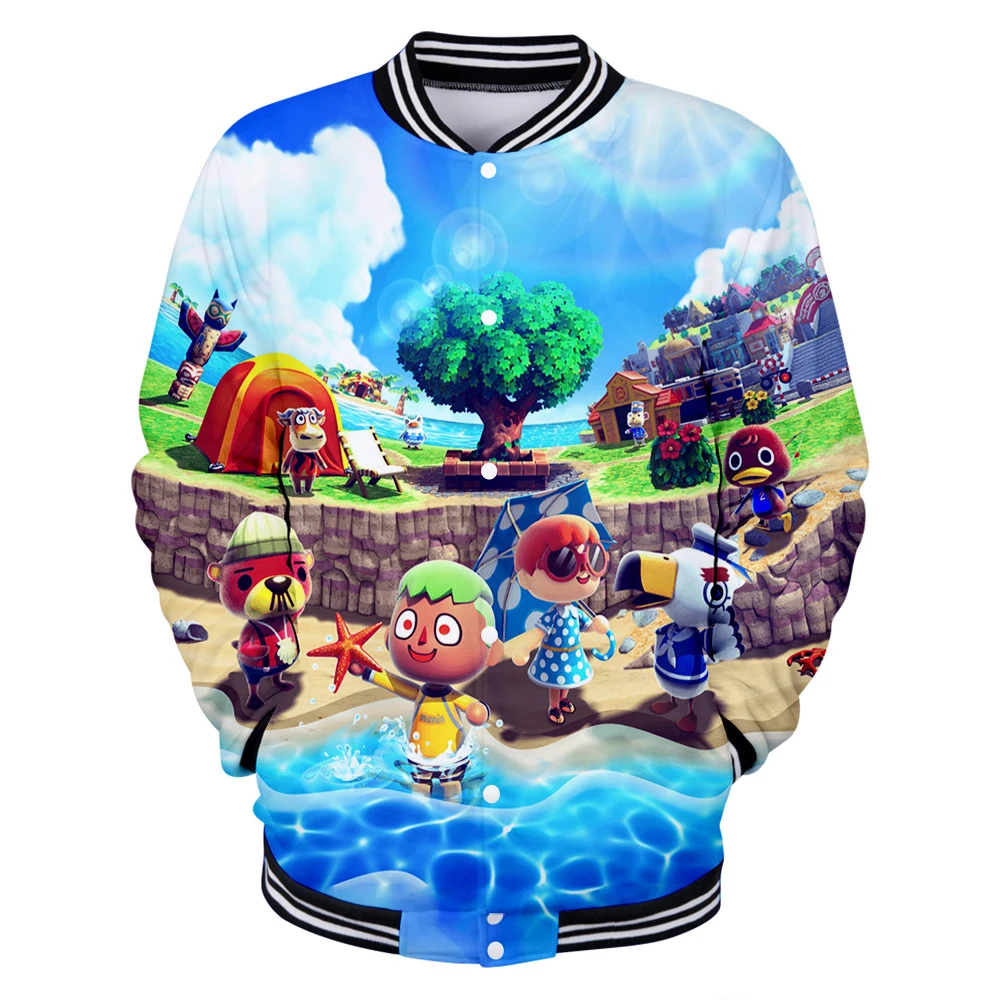 Animal Crossing Sweatshirt 3D Baseball Jackets Women/Men Long Sleeve Jacket Casual Streetwear Funny Clothes
Animal Crossing Sweatshirt 3D Baseball Jackets Women/Men Long Sleeve Jacket Casual Streetwear Funny Clothes