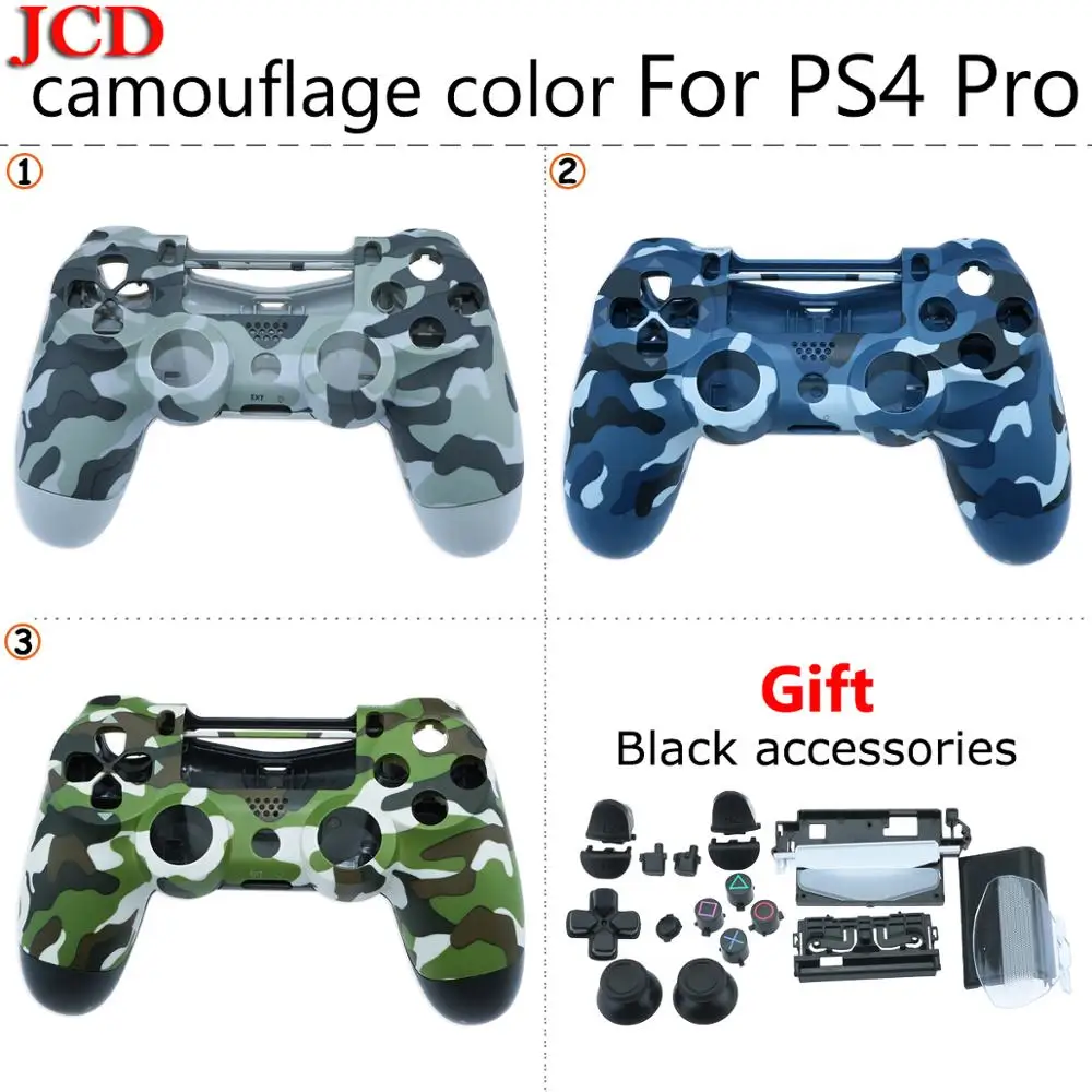 JCD Новые камуфляжные Чехлы корпус оболочки кнопки для PS4 Pro контроллер замена для PS 4 Pro геймпад
JCD Новые камуфляжные Чехлы корпус оболочки кнопки для PS4 Pro контроллер замена для PS 4 Pro геймпад