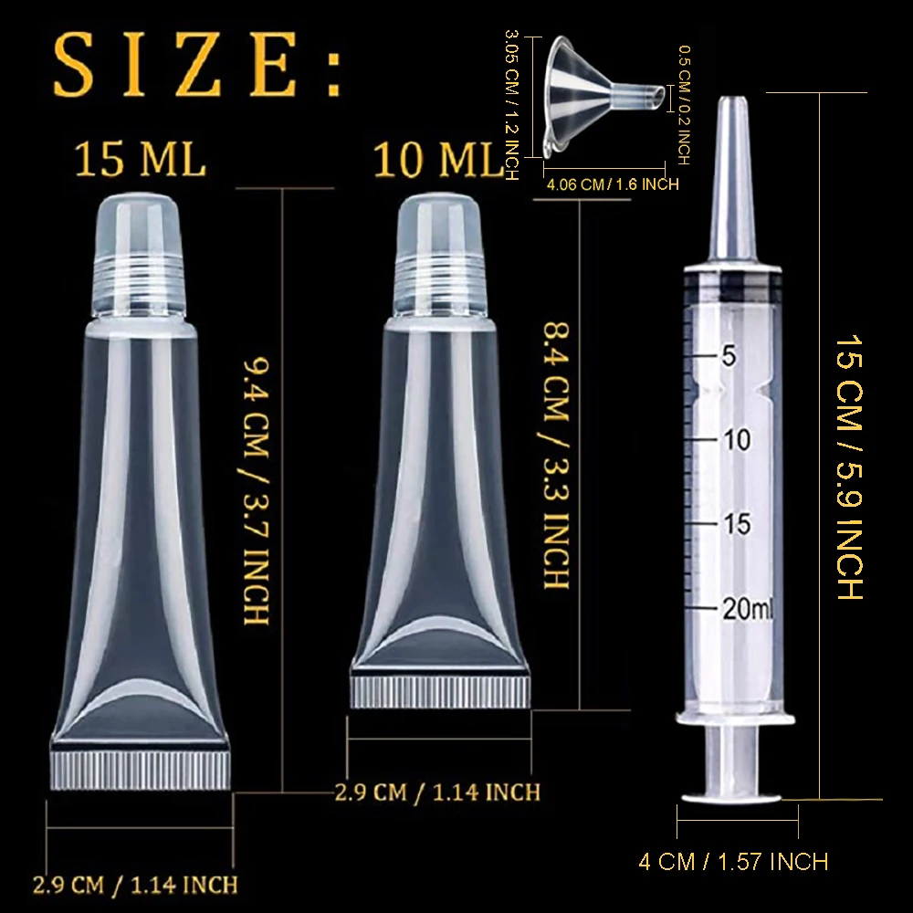 10/30/50pcs Label Sticker Squeezable DIY Lip Gloss Cosmetic Container Sub-bottle Refillable Bottle Makeup Tool
10/30/50pcs Label Sticker Squeezable DIY Lip Gloss Cosmetic Container Sub-bottle Refillable Bottle Makeup Tool