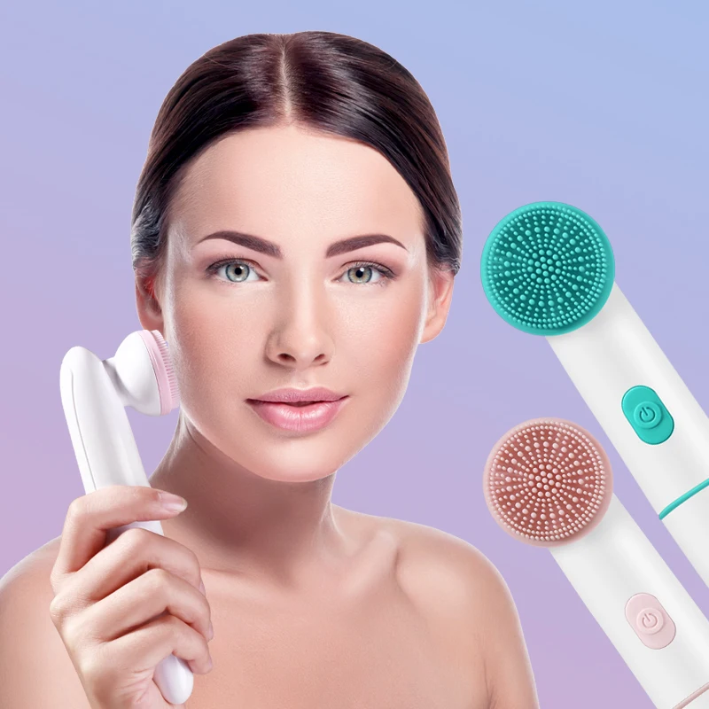 Electric Rotating Cleaning Brush The Silicone Rotating Facial Spa System Can Deeply Clean the Skin and Blackhead Facial Brush
Electric Rotating Cleaning Brush The Silicone Rotating Facial Spa System Can Deeply Clean the Skin and Blackhead Facial Brush