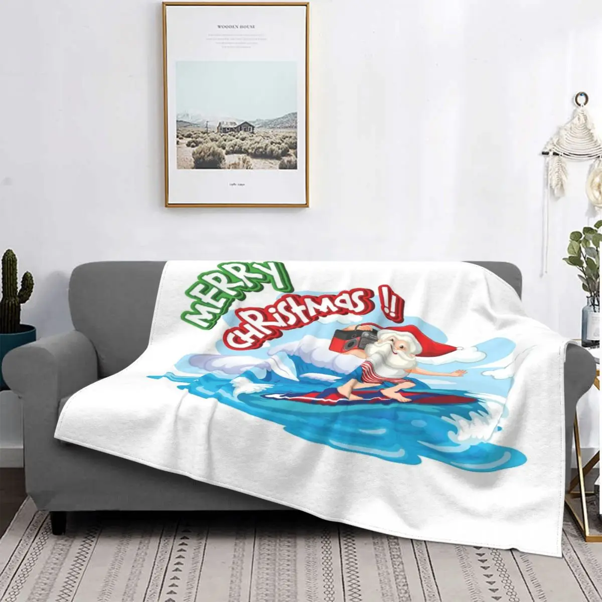 Manta de Navidad de Santa en la playa, a cuadros cubrecama para cama, sofa, funda de пикник, Colcha de verano
Manta de Navidad de Santa en la playa, a cuadros cubrecama para cama, sofa, funda de пикник, Colcha de verano