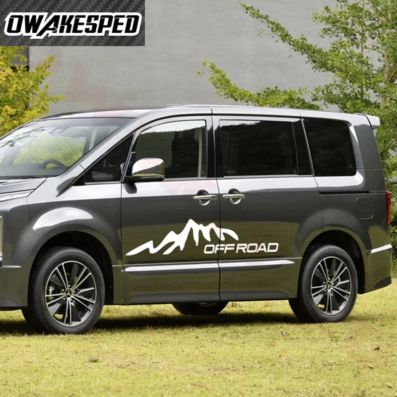 2 шт. виниловые наклейки для Mitsubishi Delica D5 L400|Наклейки на автомобиль| |