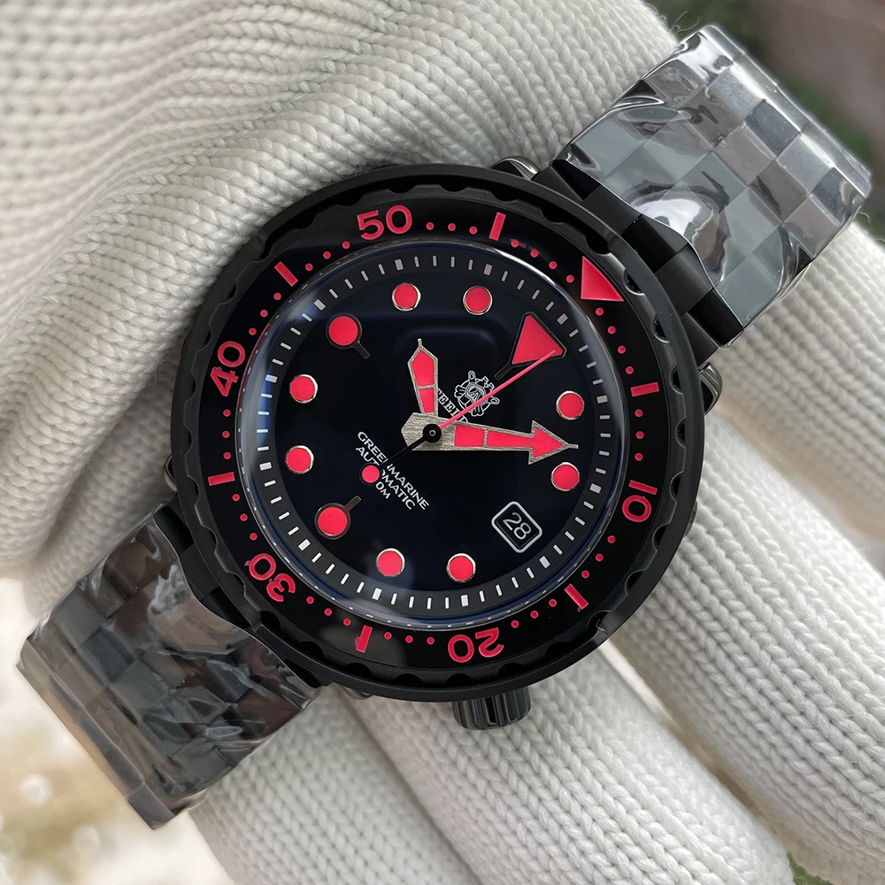STEELDIVE Tuna Men's Mechanical Watch Swiss Luminous 300M Waterproof SD1975XT Color Dial Japan NH35 Movement Fashion Wristwatch
STEELDIVE Tuna Men's Mechanical Watch Swiss Luminous 300M Waterproof SD1975XT Color Dial Japan NH35 Movement Fashion Wristwatch