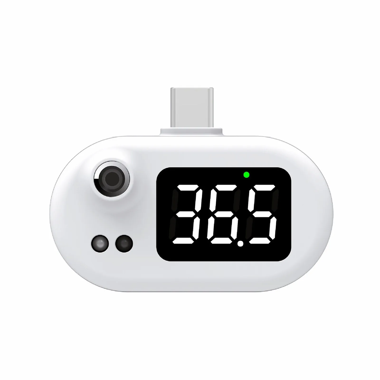 Portable Non-contact Infrared Thermometer For Adults Kids Smart Mobile Phone Thermometer LED Digital Display USB Type-C FN50
Portable Non-contact Infrared Thermometer For Adults Kids Smart Mobile Phone Thermometer LED Digital Display USB Type-C FN50