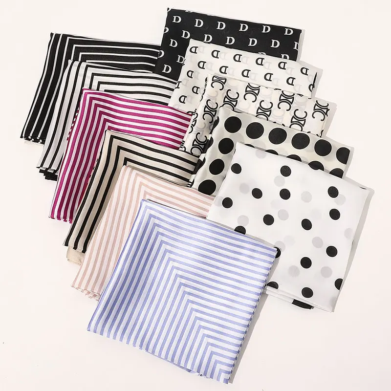 Women Simple All-match Square Neckerchief Scarves Ladies Fashion Print Scarves Summer Luxury Office Small Hair Neck Hijabs
Women Simple All-match Square Neckerchief Scarves Ladies Fashion Print Scarves Summer Luxury Office Small Hair Neck Hijabs