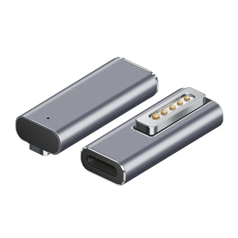 Переходник Type-c/Mag safe2 для Macbook Air/pro портативный светодиодный алюминиевый сплав
