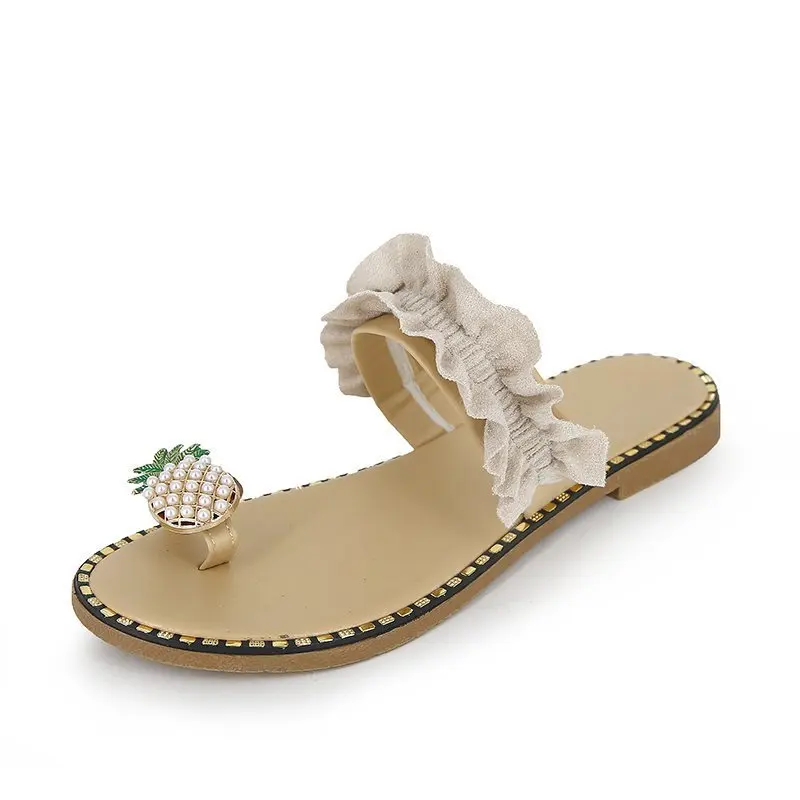 Slippers Women Summer Big Size Slides Rubber Flip Flops Female Shoes Fashion Flock Hawaiian 2021 Luxury Flat Basic PU Fabric
Slippers Women Summer Big Size Slides Rubber Flip Flops Female Shoes Fashion Flock Hawaiian 2021 Luxury Flat Basic PU Fabric