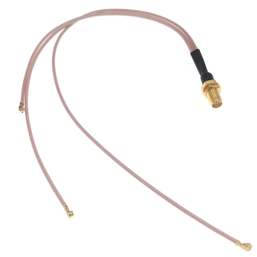 10 шт. разъем SMA к 3 uFL/u.FL/IPX/IPEX РЧ коаксиальный адаптер в сборе RG178 ОТРЕЗОК кабеля |