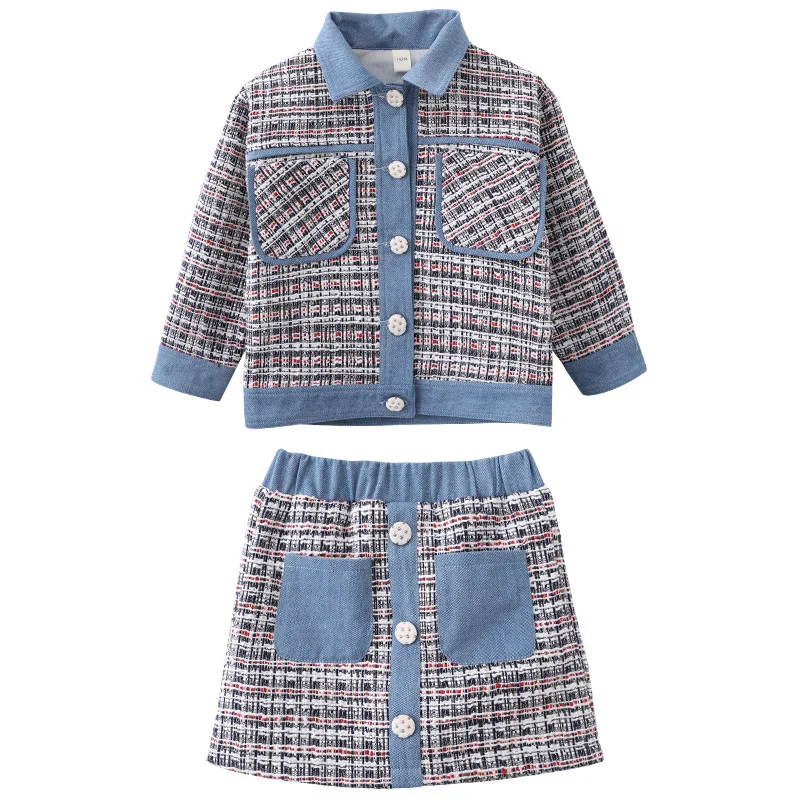 Girl autumn outfit suits the new 2021 han edition brim girl small sweet wind dress children zhongshan two-piece wholesale
Girl autumn outfit suits the new 2021 han edition brim girl small sweet wind dress children zhongshan two-piece wholesale