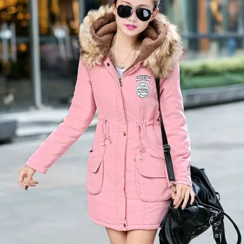 Popular off season cotton padded jacket women's mid long winter Korean big collar loose Plush thickened cotton padded jacket
Popular off season cotton padded jacket women's mid long winter Korean big collar loose Plush thickened cotton padded jacket