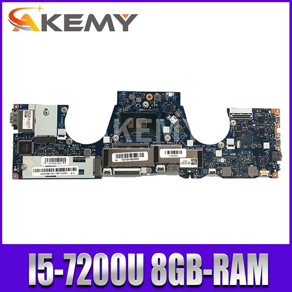 LA-E551P материнская плата для ноутбука Lenovo YOGA 720-13IKB оригинальная материнская плата с процессором I5-7200U 8GB-RAM 100% полностью протестирована
LA-E551P материнская плата для ноутбука Lenovo YOGA 720-13IKB оригинальная материнская плата с процессором I5-7200U 8GB-RAM 100% полностью протестирована
