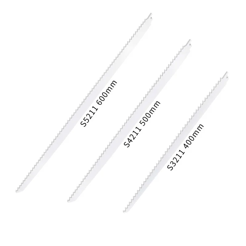 400mm 500mm 600mm Saw Blades Wood Pruning Reciprocating Coarse teeth Saw Blades Clean For Wood Plastic Bone Fast Cutting
400mm 500mm 600mm Saw Blades Wood Pruning Reciprocating Coarse teeth Saw Blades Clean For Wood Plastic Bone Fast Cutting