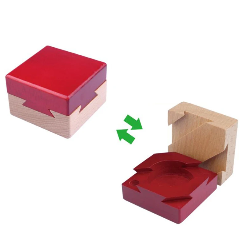 Creative puzzle Game toys learning educational toys Classic IQ Wooden Spirit magic box puzzle popular toys For Children
Creative puzzle Game toys learning educational toys Classic IQ Wooden Spirit magic box puzzle popular toys For Children