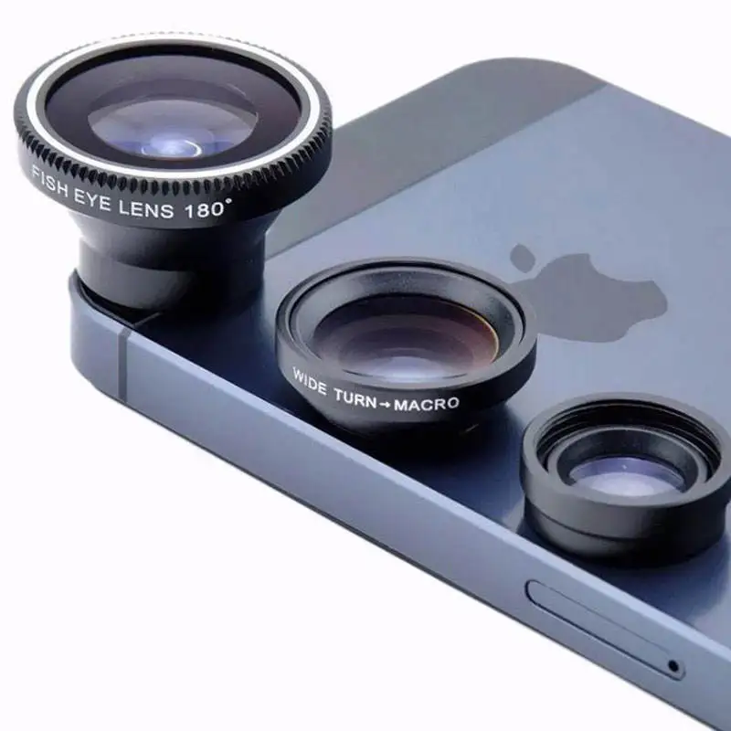 2020 Trending 3 in 1 Phone Mobile Camera Lens 180 Degree Wide Angle Fisheye Lens OEM Micro Lens 
2020 Trending 3 in 1 Phone Mobile Camera Lens 180 Degree Wide Angle Fisheye Lens OEM Micro Lens