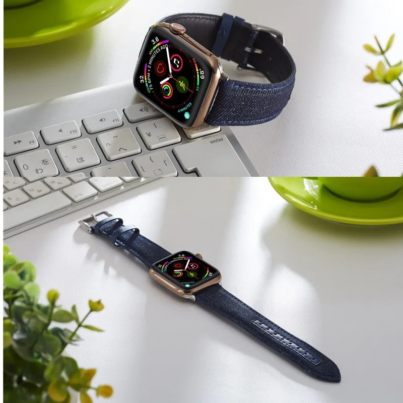 canvas Leather watch strap for apple watch band 42mm/38mm clock bracelet belt for iwatch bands 44mm/40mm wrist series 5/4/3/2/1 
canvas Leather watch strap for apple watch band 42mm/38mm clock bracelet belt for iwatch bands 44mm/40mm wrist series 5/4/3/2/1