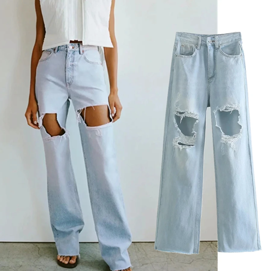 Джинсы-бойфренды Jenny & Dave, летние, уличные, винтажные, женские джинсы с высокой талией, свободные, рваные, широкие 
Джинсы-бойфренды Jenny & Dave, летние, уличные, винтажные, женские джинсы с высокой талией, свободные, рваные, широкие