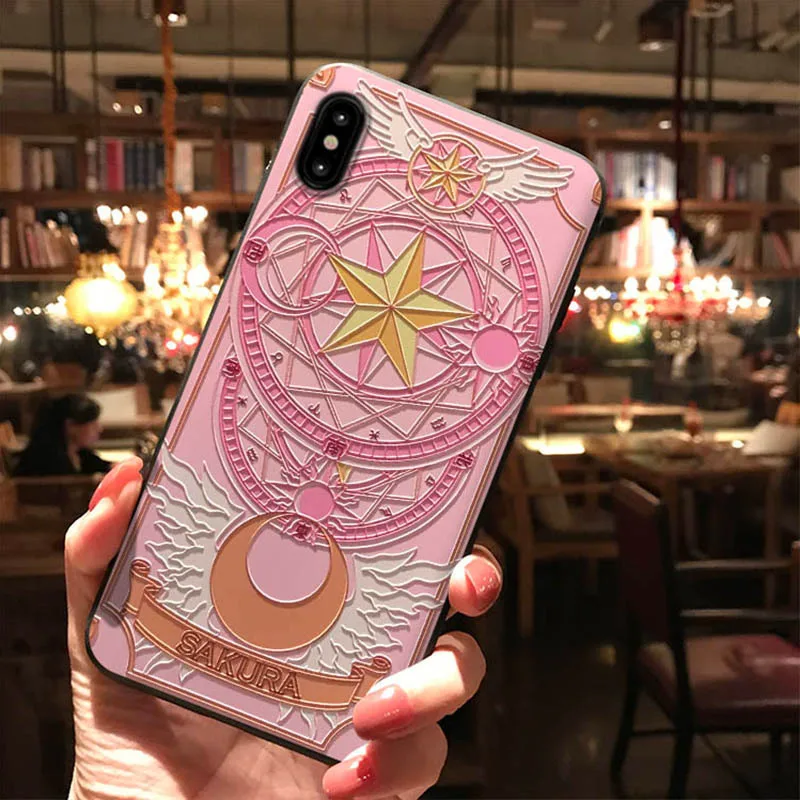 Чехол для телефона с отделением карт iPhone XS MAX XR Мягкая силиконовая задняя крышка