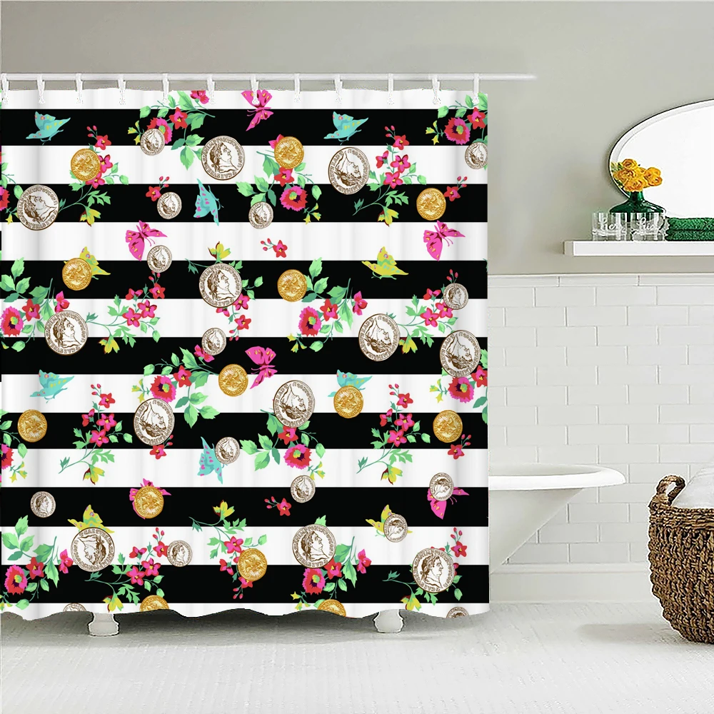 Занавеска для душа с красивыми цветами, водонепроницаемая Полиэстеровая занавеска для ванной комнаты, разные размеры, с геометрическим 3D р...
Занавеска для душа с красивыми цветами, водонепроницаемая Полиэстеровая занавеска для ванной комнаты, разные размеры, с геометрическим 3D р...