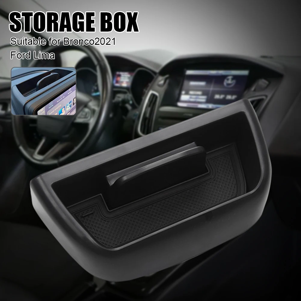 New Dashboard Storage Box Car Interior Storage Tray Organizer Phone Holder Center Console Anti-Slip Mat for 2021 Ford Bronco
New Dashboard Storage Box Car Interior Storage Tray Organizer Phone Holder Center Console Anti-Slip Mat for 2021 Ford Bronco