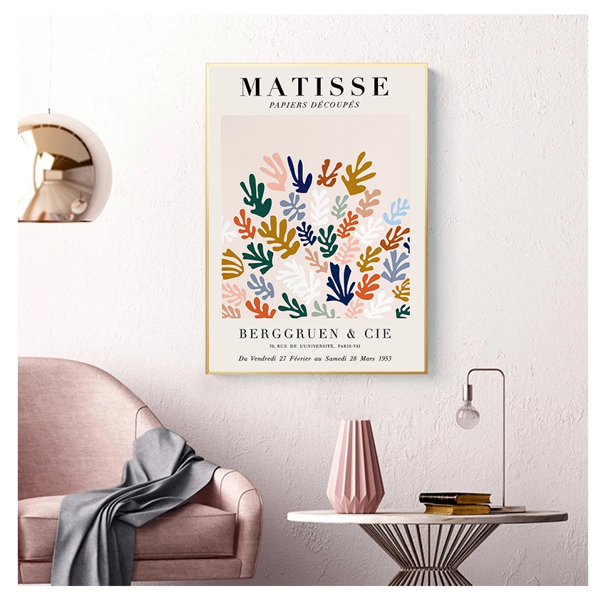Плакаты и принты арт в стиле минимализма холст украшение для стены гостиной Художественная печать картина Matisse Современный домашний декор 
Плакаты и принты арт в стиле минимализма холст украшение для стены гостиной Художественная печать картина Matisse Современный домашний декор