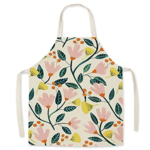 Free Shipping Flower print Fabric linen printed bodice overalls apron Home Cooking Baking Bibs Cleaning Tools
Free Shipping Flower print Fabric linen printed bodice overalls apron Home Cooking Baking Bibs Cleaning Tools