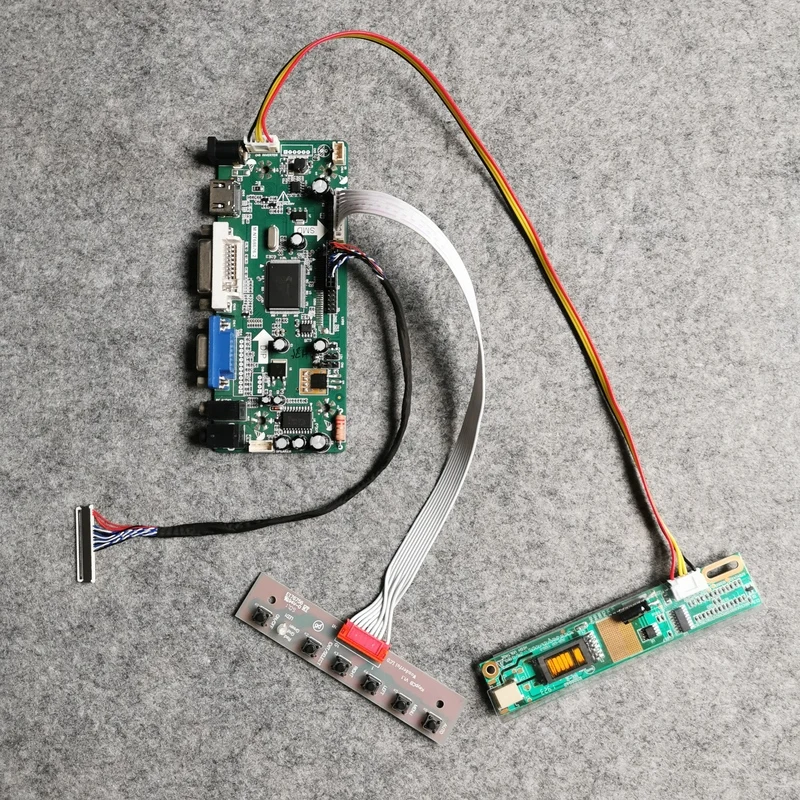 LCD Display Drive Board 1CCFL M.NT68676 DIY Kit 1024*768 VGA DVI 30-Pin LVDS For LQ150X1LBE1/LQ150X1LBS2/LQ150X1LHS2 Screen
LCD Display Drive Board 1CCFL M.NT68676 DIY Kit 1024*768 VGA DVI 30-Pin LVDS For LQ150X1LBE1/LQ150X1LBS2/LQ150X1LHS2 Screen
