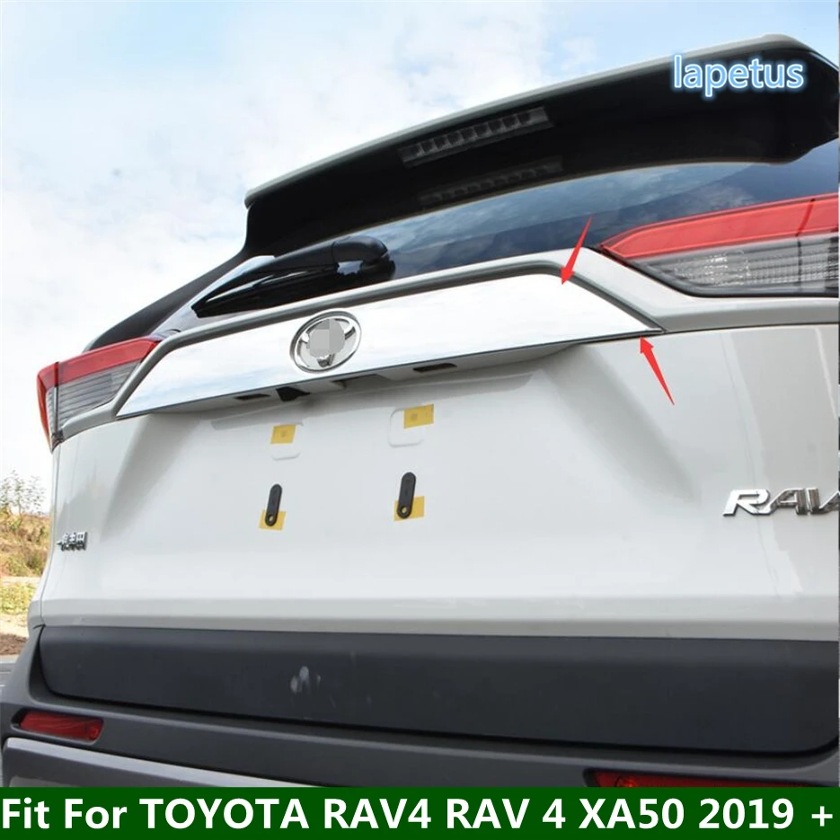 Lapetus Chrome Exterior Rear Trunk Garnish Strip Door Handle Cover Trim 1PCS For TOYOTA RAV4 RAV 4 XA50 2019 - 2022 Accessories
Lapetus Chrome Exterior Rear Trunk Garnish Strip Door Handle Cover Trim 1PCS For TOYOTA RAV4 RAV 4 XA50 2019 - 2022 Accessories