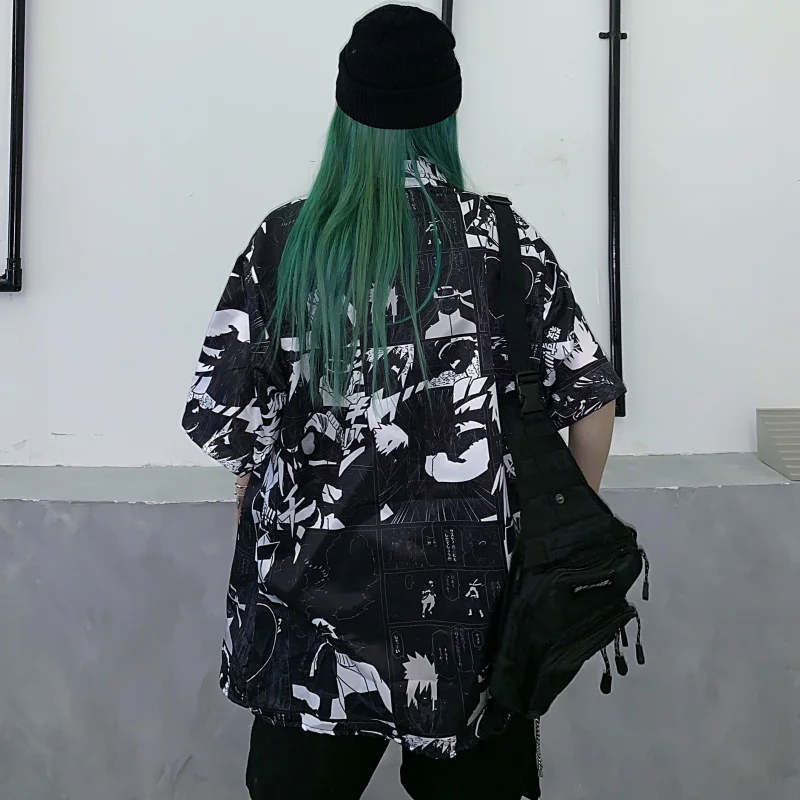 Anime Naruto Manga Print Summer Women Button Up Shirt Short Sleeve Harajuku Streetwear Clothes Blouse Graphic Cardigan
Anime Naruto Manga Print Summer Women Button Up Shirt Short Sleeve Harajuku Streetwear Clothes Blouse Graphic Cardigan