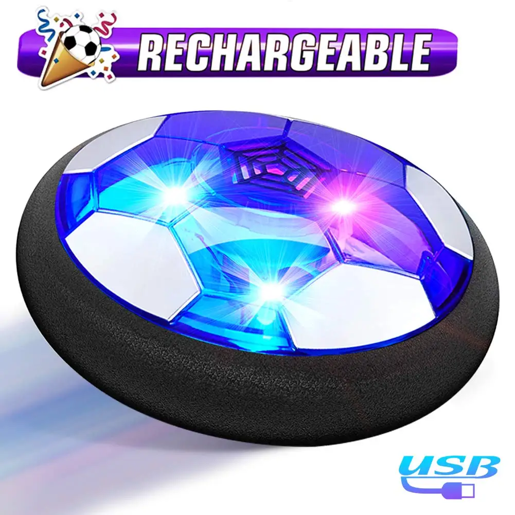 18cm Air Power Soccer Disc Indoor Football Toy Colorful Music Light Flashing Ball Toys kids sport game Kid's Educational Gift
18cm Air Power Soccer Disc Indoor Football Toy Colorful Music Light Flashing Ball Toys kids sport game Kid's Educational Gift