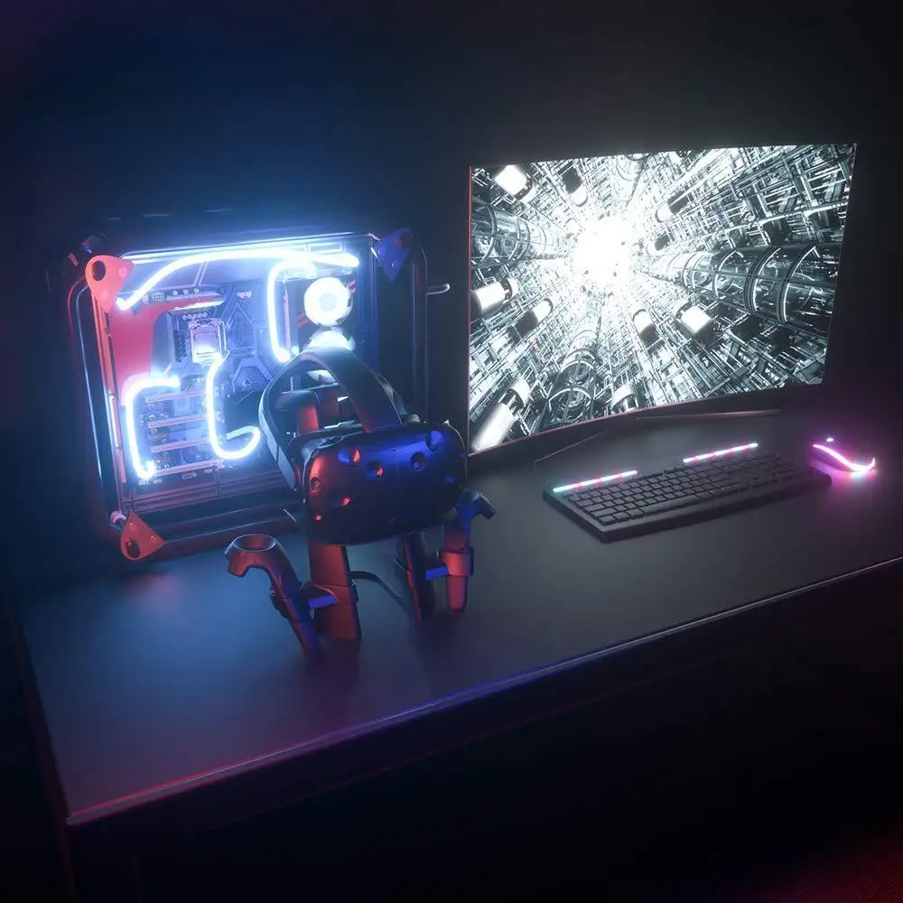 VR Stand For Oculus Quest 2 VR Headset Display Holder Game Controller Storage Stand For Oculus Go Rift Rift S Quest 1/2
VR Stand For Oculus Quest 2 VR Headset Display Holder Game Controller Storage Stand For Oculus Go Rift Rift S Quest 1/2