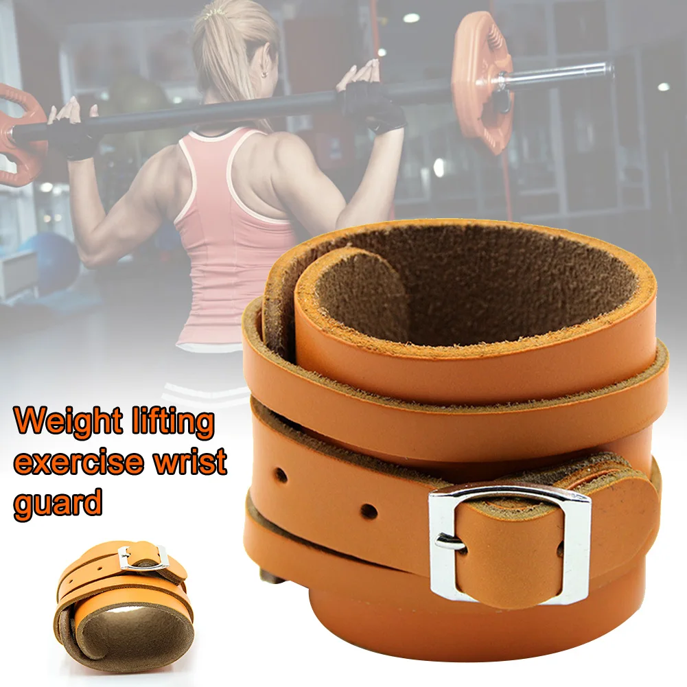 1 Pair Fitness Adjustable Strap Wristband Artificial Leather Wraps Wrist Support Gym Weight Lifting Sports Brace Hand Protection
1 Pair Fitness Adjustable Strap Wristband Artificial Leather Wraps Wrist Support Gym Weight Lifting Sports Brace Hand Protection