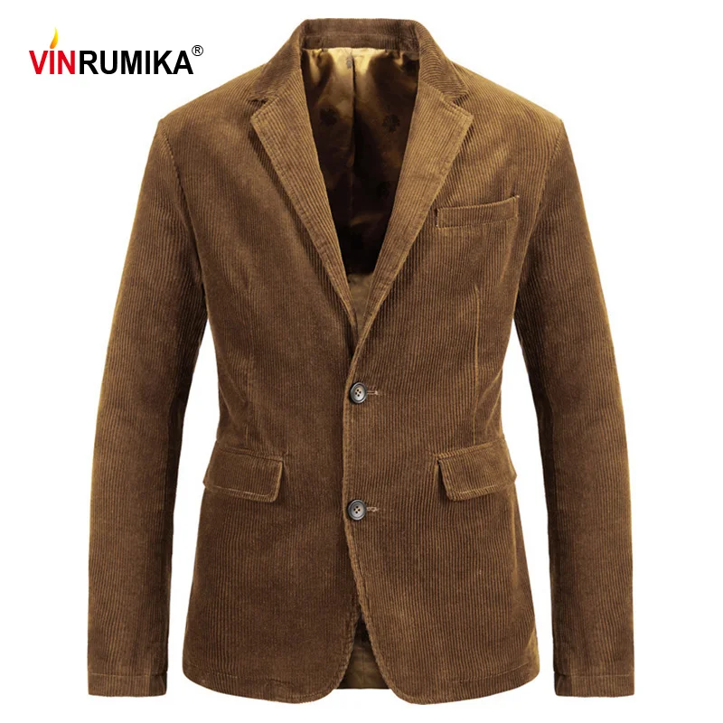 Мужской деловой Повседневный вельветовый блейзер в европейском стиле, кофейный пиджак, мужские синие блейзеры, приталенные костюмы хаки, пальто, весна-осень 2022
Мужской деловой Повседневный вельветовый блейзер в европейском стиле, кофейный пиджак, мужские синие блейзеры, приталенные костюмы хаки, пальто, весна-осень 2022