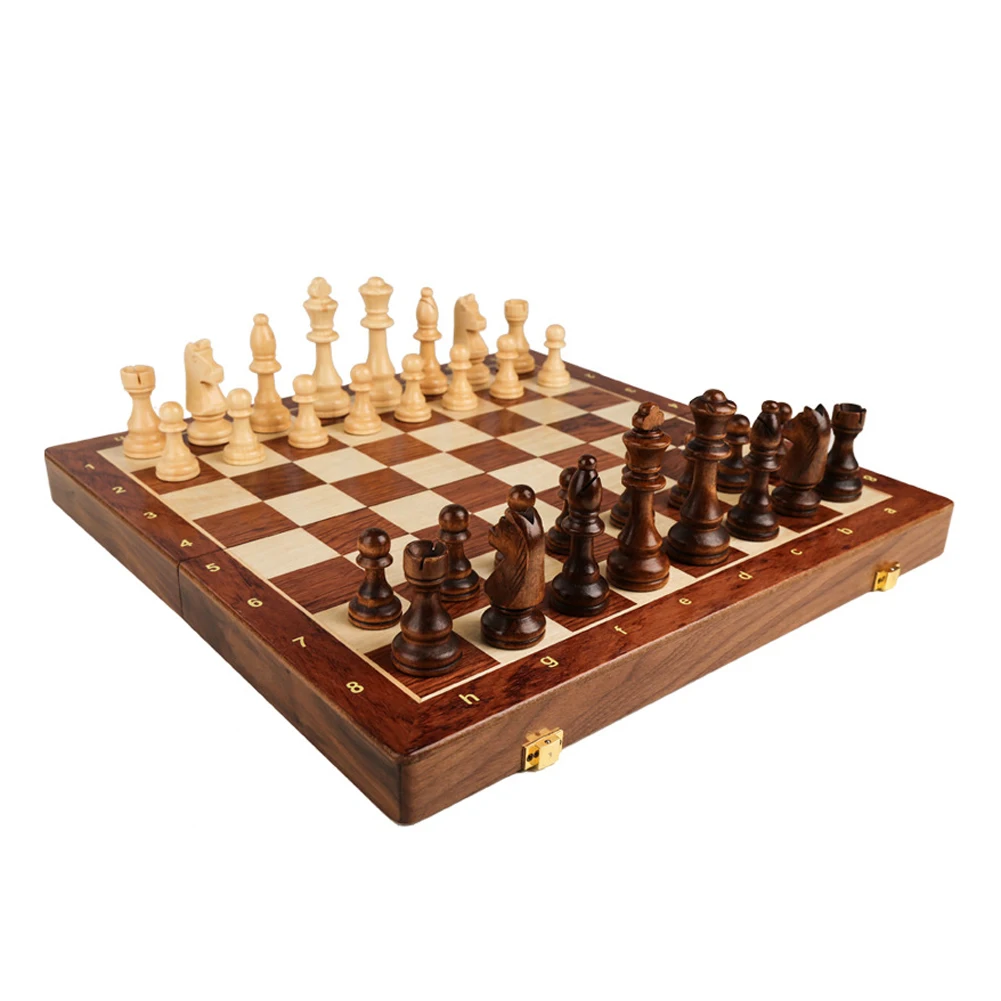 Folding Wooden International Chess Set Pieces Set Board Game Funny Game Chessmen Collection Portable Board Game Fast Shipping
Folding Wooden International Chess Set Pieces Set Board Game Funny Game Chessmen Collection Portable Board Game Fast Shipping