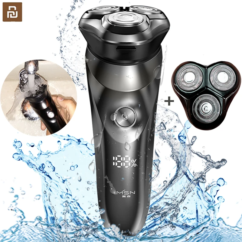Xiaomi Electric Shaver Men's Razor Cordless Brard Trimmer IPX7 Waterproof Wet & Dry LCD Display Electric Shaving Machine 3
Xiaomi Electric Shaver Men's Razor Cordless Brard Trimmer IPX7 Waterproof Wet & Dry LCD Display Electric Shaving Machine 3