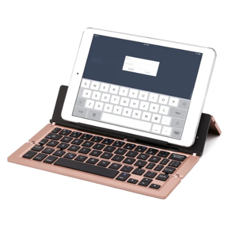 Bluetooth Folding Wireless Keyboard for Mobile Phone Tablet Computer Aluminum Alloy Keyboard JHP-Best
Bluetooth Folding Wireless Keyboard for Mobile Phone Tablet Computer Aluminum Alloy Keyboard JHP-Best