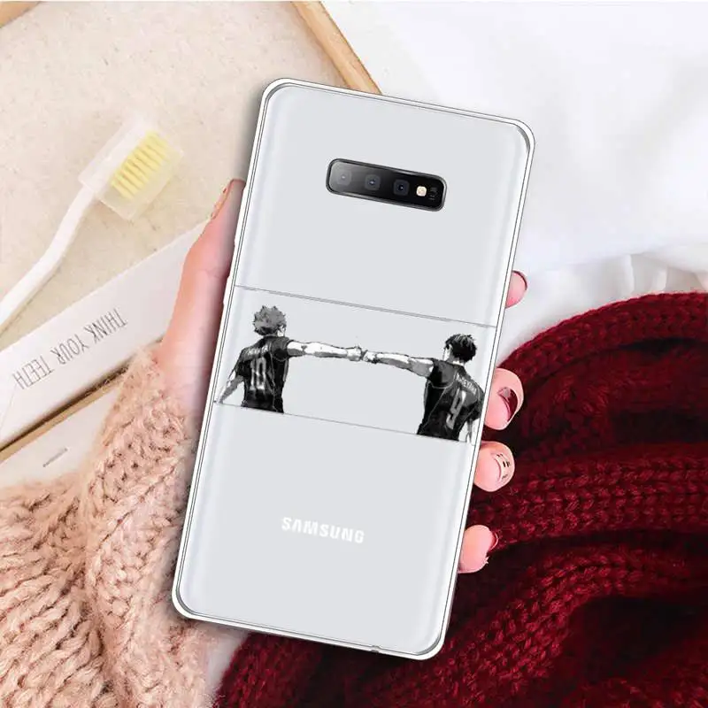 Anime Volleyball Boy Haikyuu Phone Case Transparent For Samsung Galaxy A71 A21s S8 S9 S10 plus note 20 ultra
Anime Volleyball Boy Haikyuu Phone Case Transparent For Samsung Galaxy A71 A21s S8 S9 S10 plus note 20 ultra
