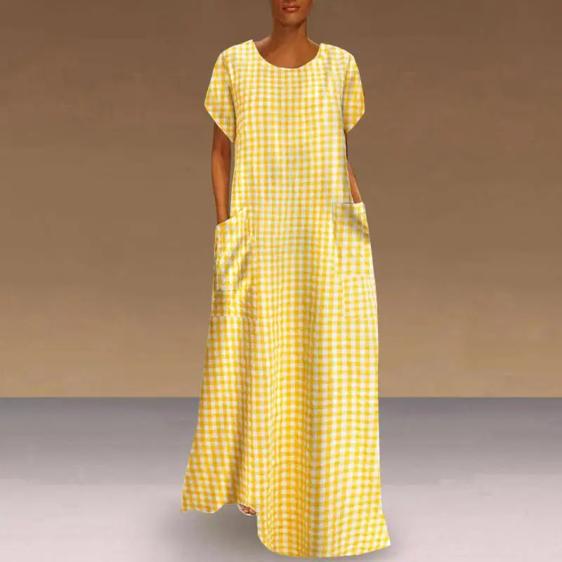Long Printed Maxi Dress 2021 Casual Women's Summer Sundress Bohemian Female Printed Robe Short Sleeve Vestidos Plus Size
Long Printed Maxi Dress 2021 Casual Women's Summer Sundress Bohemian Female Printed Robe Short Sleeve Vestidos Plus Size