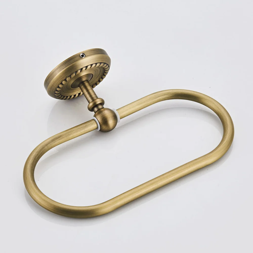 Retro Towel Hanging Rack Towel Ring Oval Towel Shelf Pendant Wall-mounted Towel Holder Craft for Home Hotel Bathroom
Retro Towel Hanging Rack Towel Ring Oval Towel Shelf Pendant Wall-mounted Towel Holder Craft for Home Hotel Bathroom