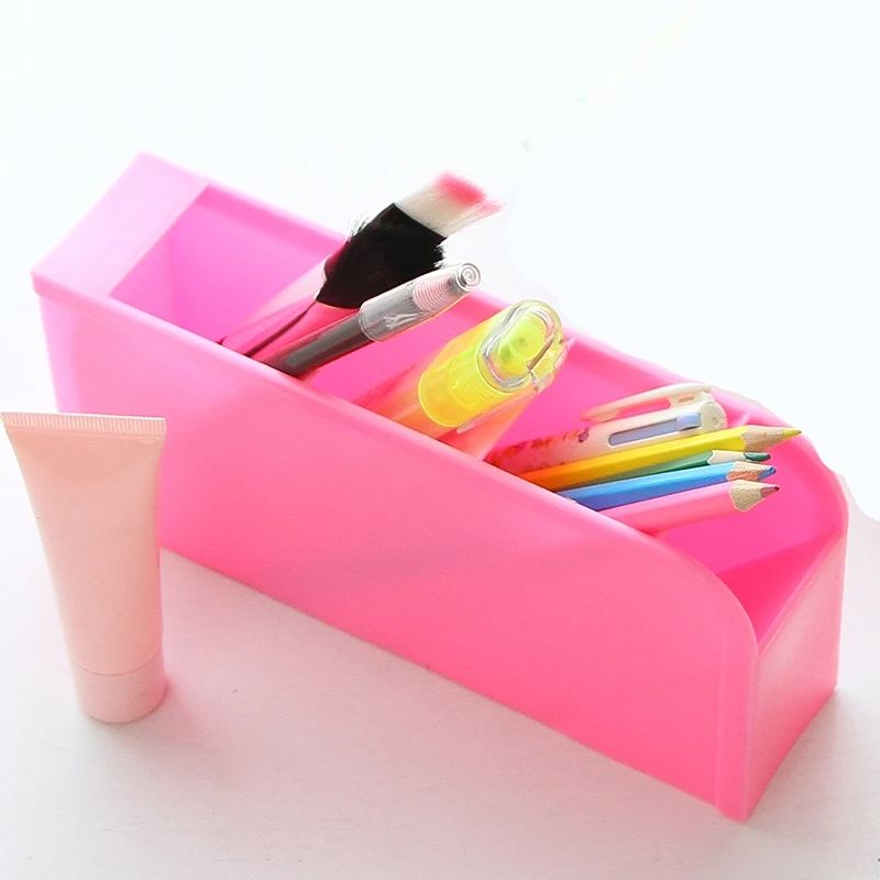 Desk Pen Holder Pencil Makeup Storage Box Desktop Organizer School Office Stationery Desk Accessories
Desk Pen Holder Pencil Makeup Storage Box Desktop Organizer School Office Stationery Desk Accessories