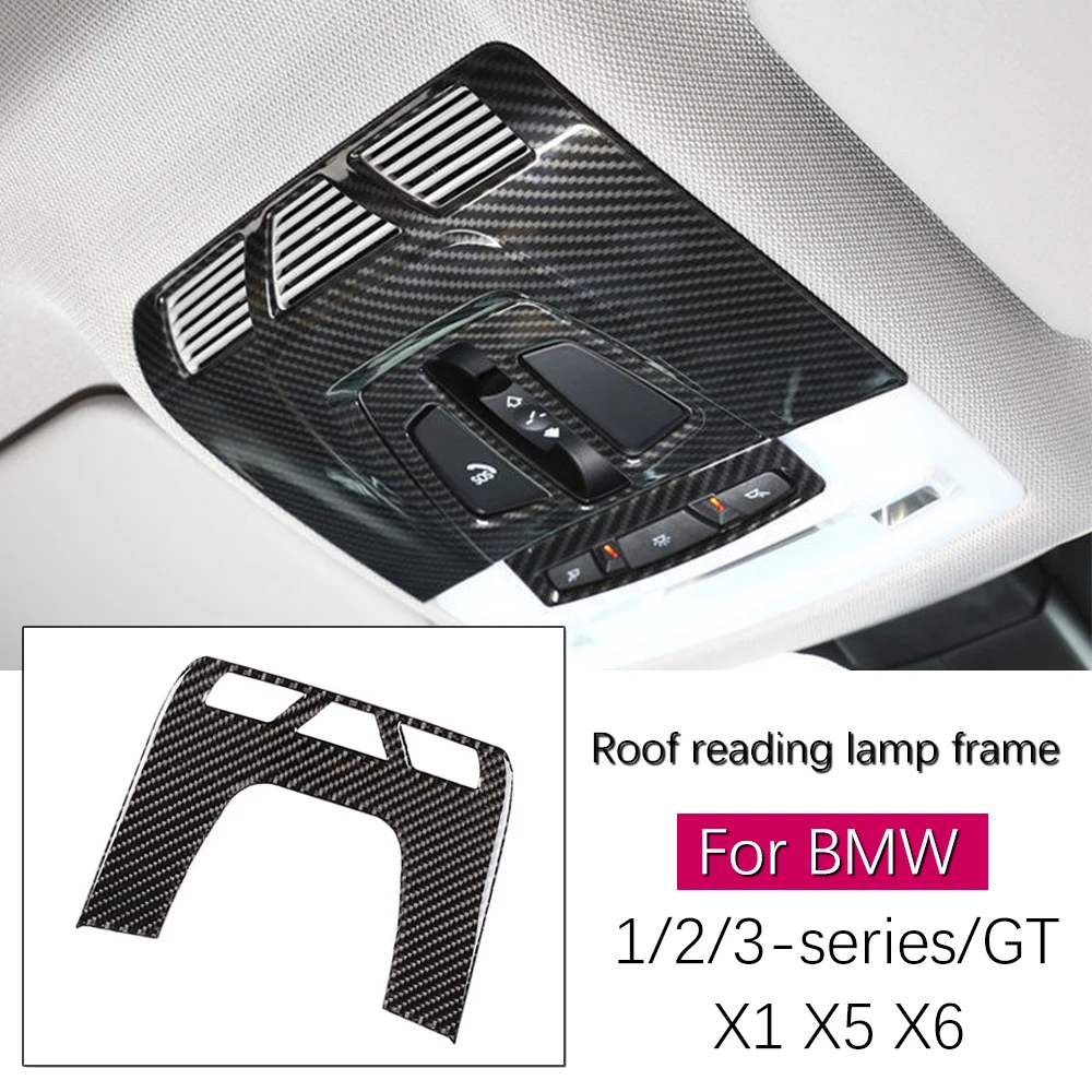 Car Front Reading Lamp Frame Decoration Cover Sticker Carbon Fiber Color TrimFor BMW 1/2/3 Series F20 F45 F30 F34 X5 F15 X6 F16
Car Front Reading Lamp Frame Decoration Cover Sticker Carbon Fiber Color TrimFor BMW 1/2/3 Series F20 F45 F30 F34 X5 F15 X6 F16