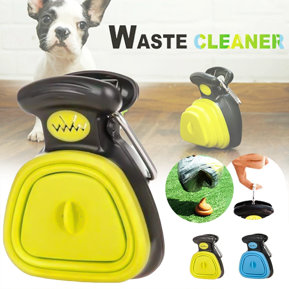 Pet Dog Portable Folding Poop Clean Pick-up Bags Droppings Cleaner With Folding Bag
Pet Dog Portable Folding Poop Clean Pick-up Bags Droppings Cleaner With Folding Bag