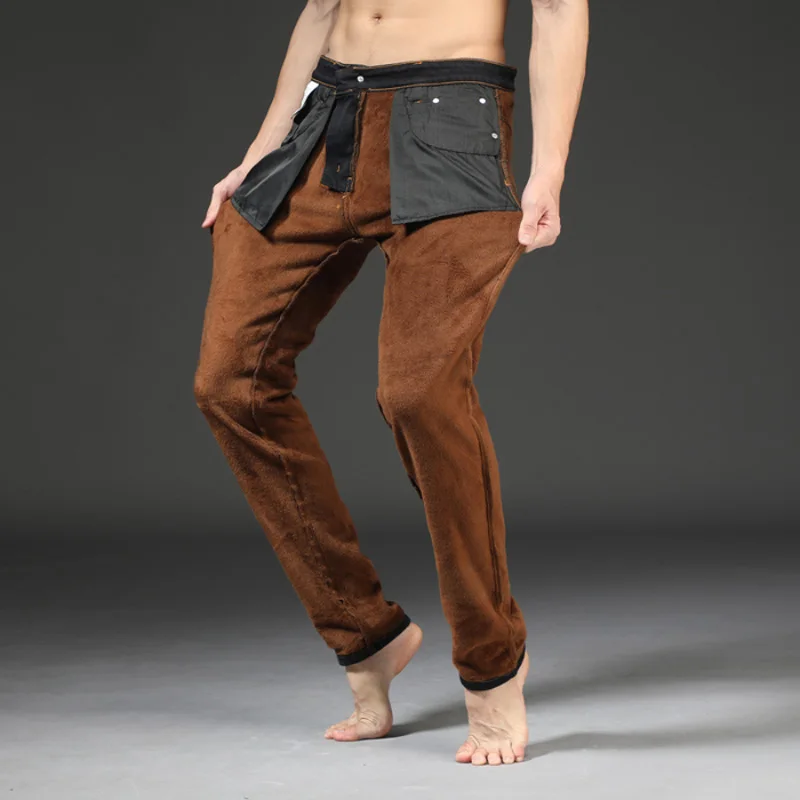 VROKINO2020 Fashion Winter New Style Men's Warm Business Casual Jeans High Stretch Slim Youth Black Plus Velvet Pants 28-48
VROKINO2020 Fashion Winter New Style Men's Warm Business Casual Jeans High Stretch Slim Youth Black Plus Velvet Pants 28-48