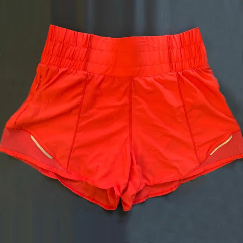 

Women Professional shorts run quick dry exercise workout training Shorts mesh stitching shorts