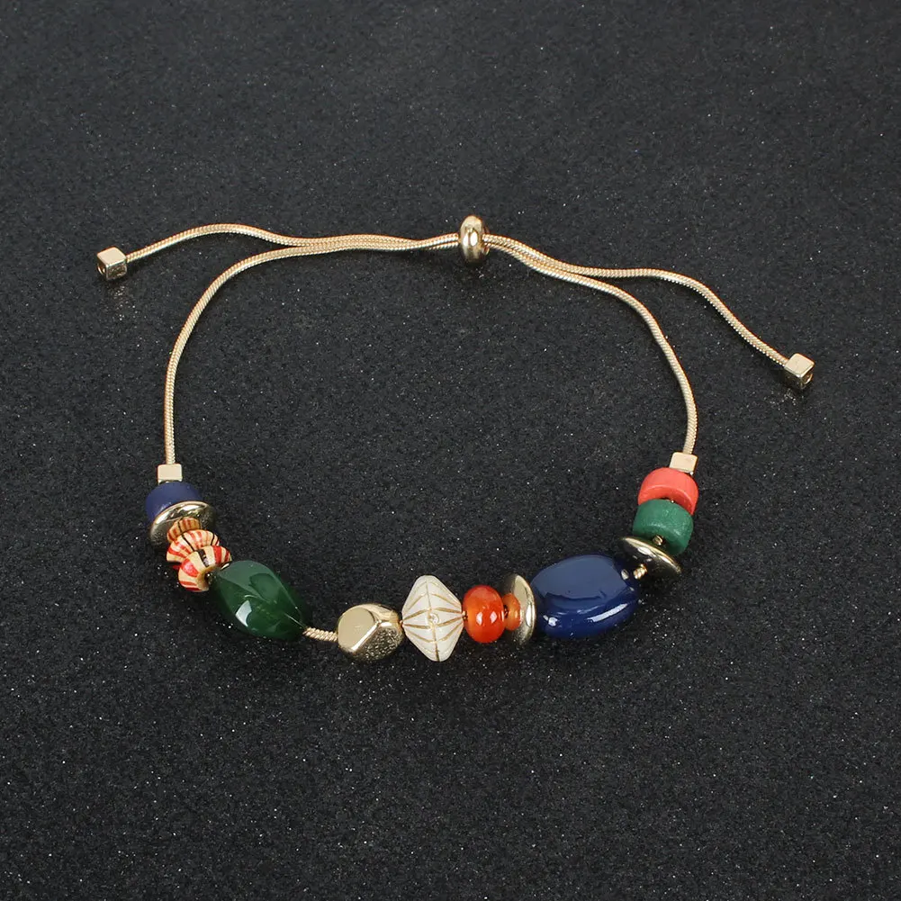2020 New Bohemian Beads Leaves Leaf Strand Charms Bracelet Ethnic Boho Colorful Multi Layer Adjustable Bracelets for Women
2020 New Bohemian Beads Leaves Leaf Strand Charms Bracelet Ethnic Boho Colorful Multi Layer Adjustable Bracelets for Women