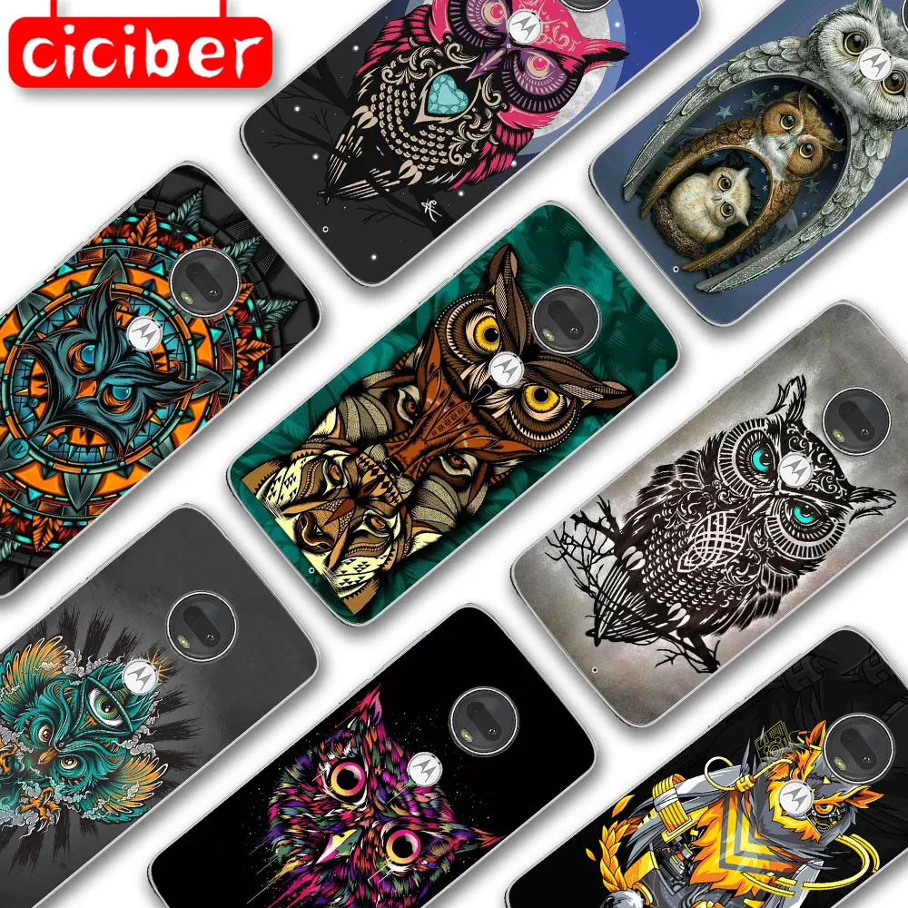 Owl Animal Phone Case For Motorola Moto G10 G9 G8 G7 G5 G5S G6 E5 E6 E7 Plus Play Power Soft Silicone TPU Protection Back Fundas
Owl Animal Phone Case For Motorola Moto G10 G9 G8 G7 G5 G5S G6 E5 E6 E7 Plus Play Power Soft Silicone TPU Protection Back Fundas