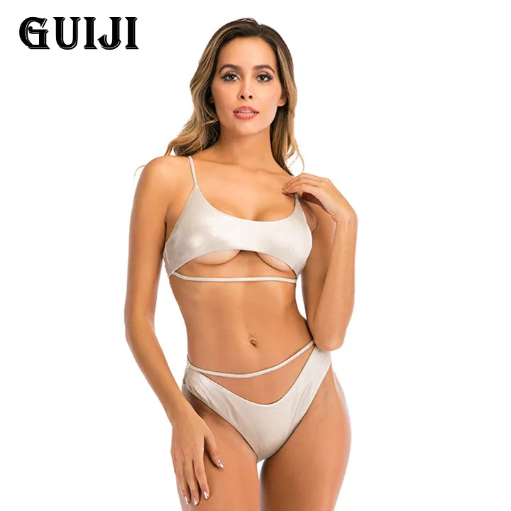 【GUIJI】Ready Stock 2021 Summer Sexy Pure Color Sling Bikini Set Ladies Swimwear Triangle Bikini Set Beachwear
【GUIJI】Ready Stock 2021 Summer Sexy Pure Color Sling Bikini Set Ladies Swimwear Triangle Bikini Set Beachwear
