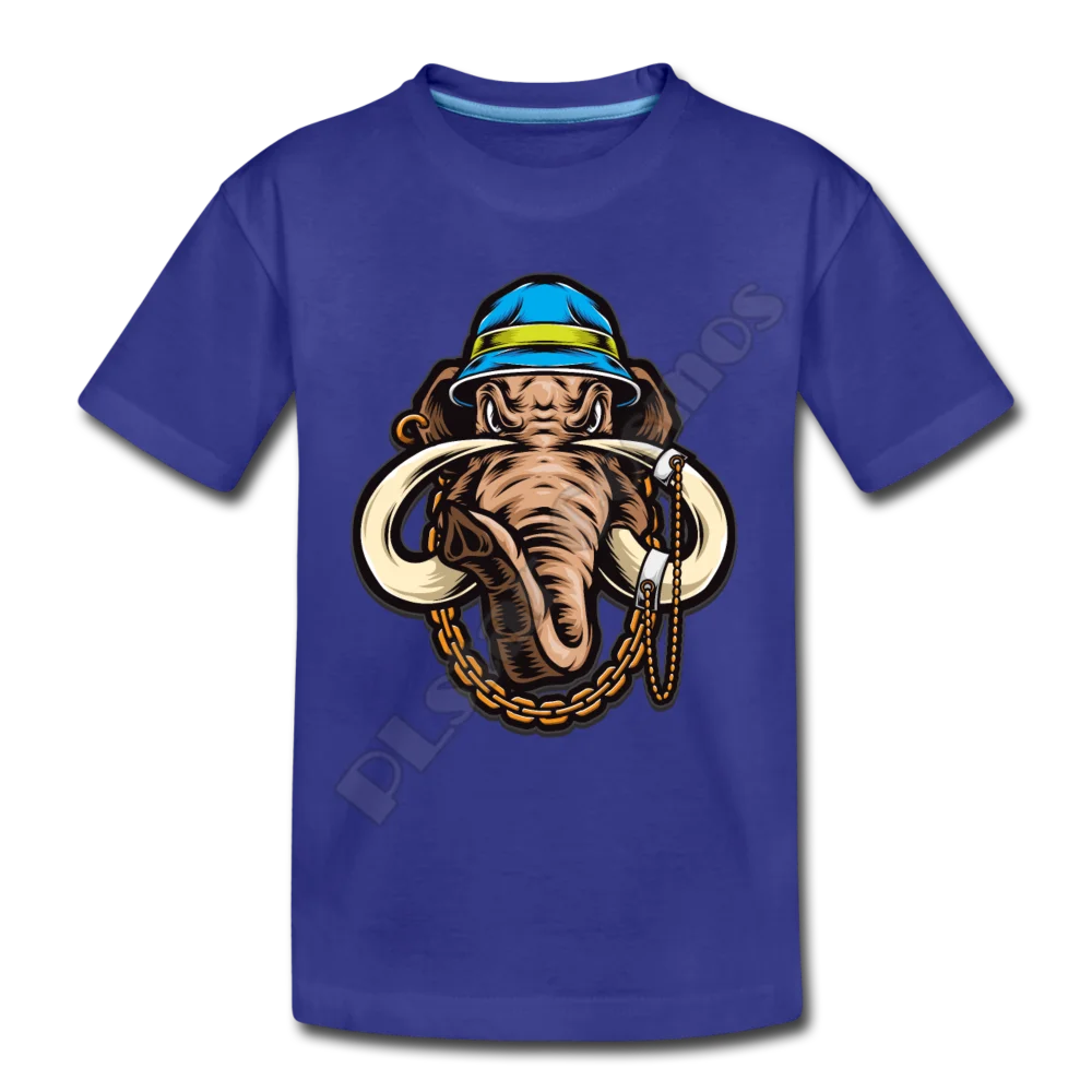 Детская футболка в стиле хип-хоп с принтом слона | Мать и ребенок