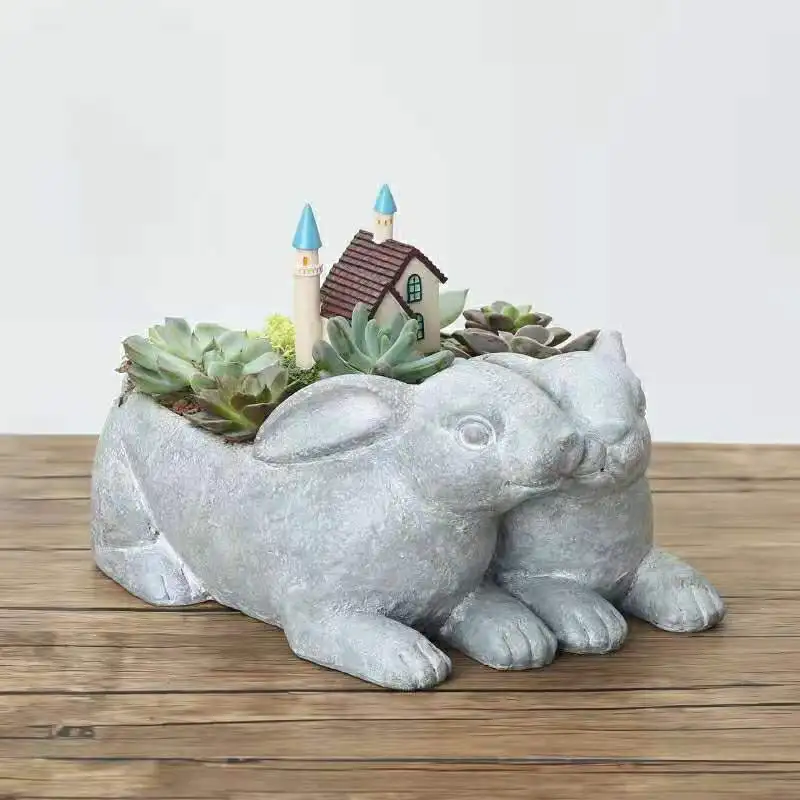 Flowerpot Pastoral American Creative Lovely Style Animal Castle Succulents Individuality Imitation Of The Cement Landscape
Flowerpot Pastoral American Creative Lovely Style Animal Castle Succulents Individuality Imitation Of The Cement Landscape