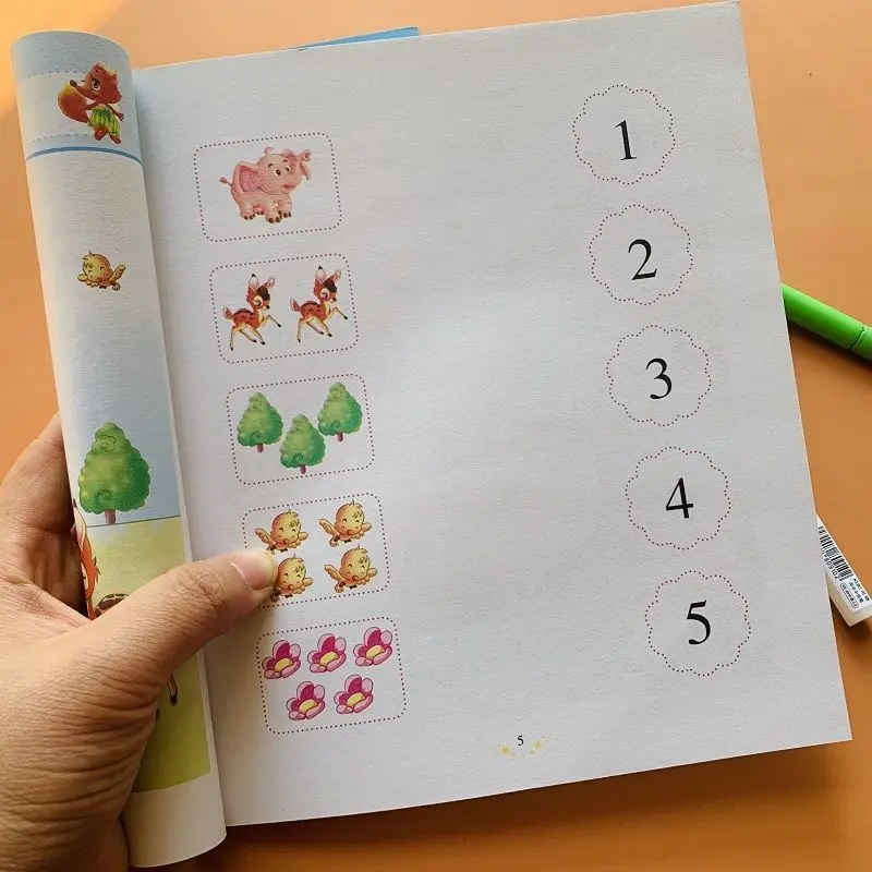 Hot Addition and subtraction oral arithmetic problems within 10 in the mathematics workbook of kindergarten preschool New
Hot Addition and subtraction oral arithmetic problems within 10 in the mathematics workbook of kindergarten preschool New