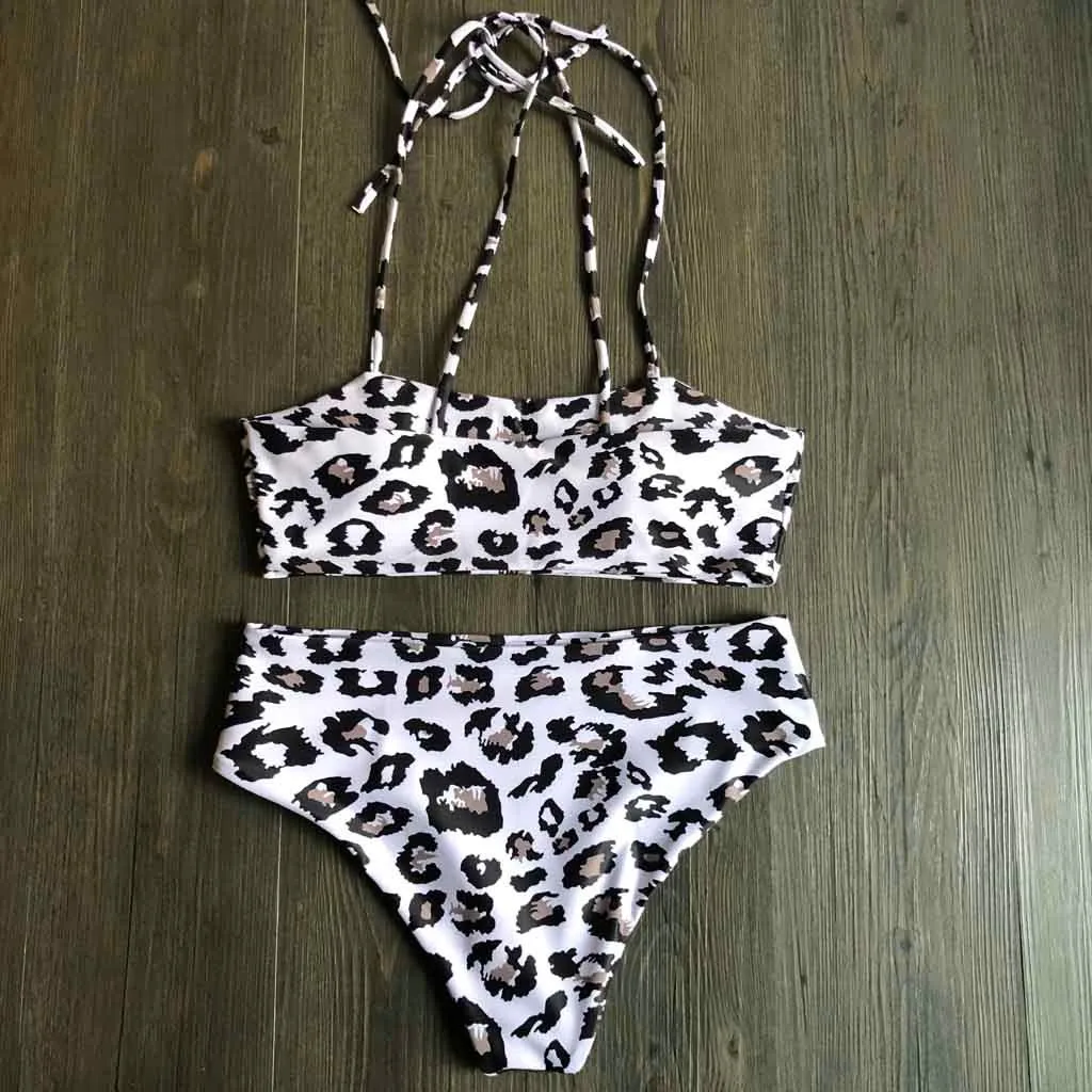 Swimwear Women Sexy Bikini Leopard Print Biquini High Waist Bikini Set Simple Beach Bathing Suit Swim Wear Mujer Summer 2020 Hot
Swimwear Women Sexy Bikini Leopard Print Biquini High Waist Bikini Set Simple Beach Bathing Suit Swim Wear Mujer Summer 2020 Hot